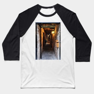 Jolie's Close, Edinburgh - Scottland Baseball T-Shirt